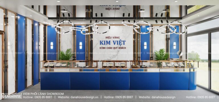 Thiết kế showroom đẹp Đà Nẵng