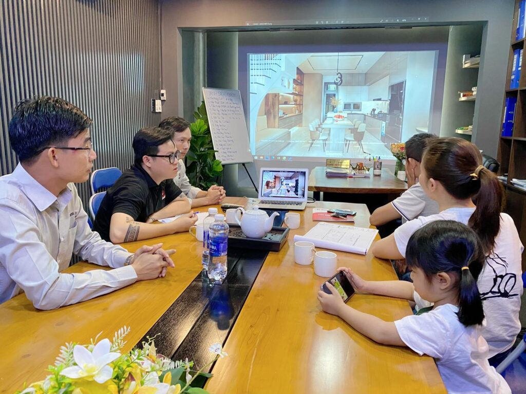 Đơn vị Thiết kế nhà ở gia đình Đà Nẵng sẽ lắng nghe và tư vấn chuyên nghiệp cho khách hàng
