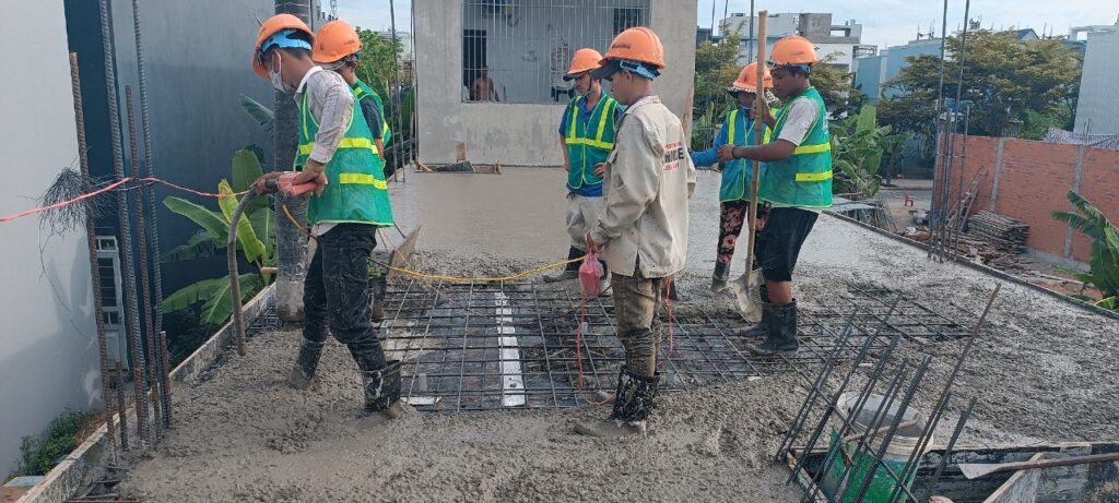 Đơn vị thi công nhà Đà Nẵng đảm bảo tốt quy định an toàn lao động và kỹ thuật xây dựng