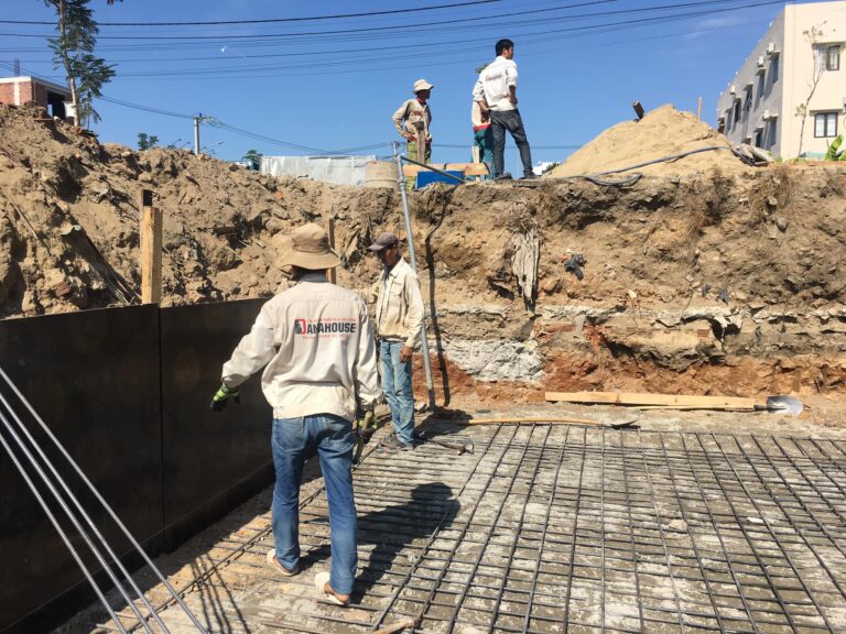 Quá trình xây dựng sẽ được đơn vị chuyên nghiệp tiến hành toàn bộ và đúng tiến độ